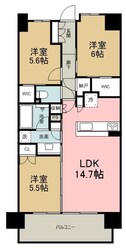 シティテラス小金井公園Ｂ棟の物件間取画像